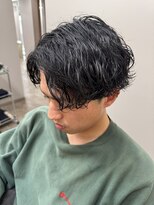レーヴバイリコ 三軒茶屋(Reve by liko)&nbsp;波巻きパーマ/ルーズパーマ/センターパート/三軒茶屋