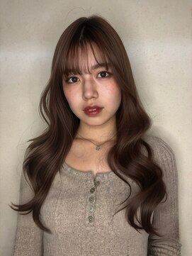 クーエフー 表参道(coo et fuu) 小顔春カットふんわりレイヤー大人可愛いナチュラルブラウン