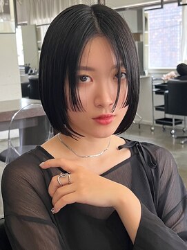 アビー(ABBEY) ボブショートボブ切りっぱなしボブ内巻きボブミニボブ小顔カット