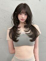 シーク 天神(SEEK)&nbsp;松尾菫菜/レイヤーカット/ハッシュカット/韓国ヘア