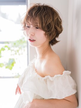 ヘアークラフト(Hair Craft) ショートヘア×パーマ【岡山】ショートマッシュ