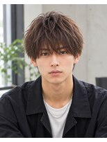 MEN's Baguz MEN'Sカット/ MEN'Sパーマ/ MEN'Sカラー 韓国風マッシュニュアンスパーマ束感毛流れ今っぽメンズヘア