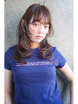 ラヴィズム 名駅店(LUVISM) 顔周りレイヤー/ダブルカラー/髪質改善/ケアブリーチ名古屋/名駅