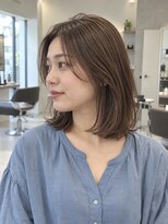 モト 船橋(moto)&nbsp;顔まわりレイヤー×上品ミディアム