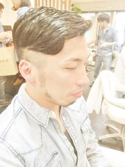 #ツーブロオールバック【水道橋HOMMEHAIR2nd】