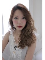 ヘアデザイン ラポール 茨木店(hair design Rapport)&nbsp;透明感のある外国人風イルミナアッシュメルトカラー