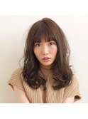愛されるふわっと軽い質感の上質スタイル/ふんわりカール