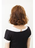 ウェーブボブスタイル