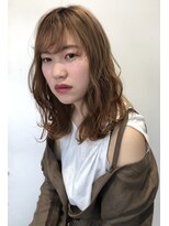 クリアー オブ ヘアー 藤が丘店(clear OF HAIR) ゆる巻きウェーブロング