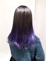 エイトヘアー(8 HAIR)&nbsp;ブルーバイオレット×グラデーションカラー