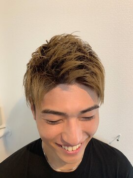 ユシン ヘア(yusin hair) アップバング定番ショート！