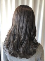 デイジー インデックスヘア 大島店(DAISY index hair) ヨシンモリ暗髪ロング☆ブリーチなしダークアッシュ着物ヘア