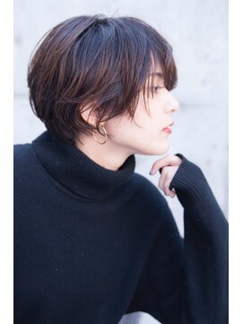 ケアリー 武蔵小杉(Carelly) 大人かわいい前髪セシルカットココアブラウンフリンジウェーブ