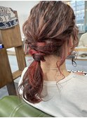 ハイライトカラー＊インナーカラー＊ぴんく