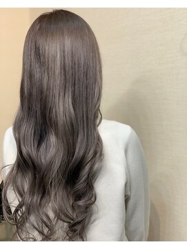 ケア 坂戸駅前店(Care) ブリーチベースの グレージュカラー＊