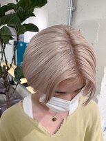 ノラ シンディ(NORA CYNDY)&nbsp;ホワイトベージュ/ホワイトブロンド/ケアブリーチ/ハイトーン