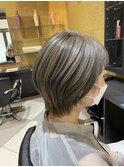 グレージュショートスタイル★