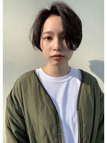 モリオ フロム ロンドン サッポロファクトリー店(morio FROM LONDON)&nbsp;【morio札幌】札幌ショート　大人かわいい黒髪ハンサムショート