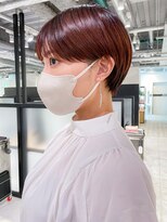 アイティーバイアルバム 八王子店(IT by ALBUM)&nbsp;カシスショート_ショコラアッシュヘルシースタイル_ba420801