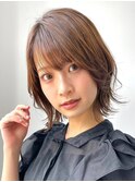 30代40代大人女性/前髪ありショートボブ/ショートヘア/髪質改善