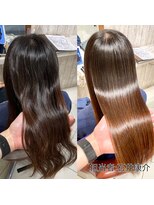 IJK 表参道 【髪質改善縮毛矯正+treatment税込¥16500】髪質改善縮毛矯正