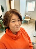 ショートボブエレガント