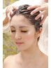 【髪質改善&スパ】カット＋髪質改善ストレート＋アロマクリームバス¥14,900