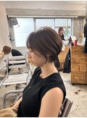 ベージュショート