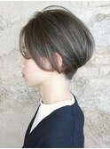 【Flor_上大岡】*マニッシュショート+ホワイトグレージュ