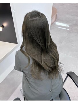 エトバイイオエ(et by ioe) 黒髪/ボブルフ/ネビージュ/小顔/ワンレン/髪質改善/グレージュ