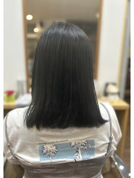 ケイズプラス(K's PLUS) ブリーチなし！？透明感のあるブルーブラック