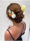 お呼ばれヘアアレンジ