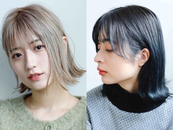 ムウ 難波(MOU)の写真/あなたの雰囲気に似合わせる♪ファイバープレックス取扱◎[カット+イルミナ/アディクシー+プレTr¥7900]