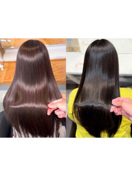 他サロンで満足できなかった貴方に◎髪のダメージに合わせてご提案!!サロン帰りの感動が続く艶髪へ♪