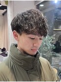 スペインカール/フェザーパーマ/メンズパーマ/三鷹