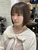 フェリア 渋谷(Feria)&nbsp;ボブ×くすみベージュ