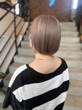 if ミルクティーベージュ/ミニボブ