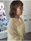 ふわふわボブパーマ