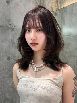 ロンドメリア 天神大名店(Lond Melia) レイヤーカット小顔に見せるヘア/韓国ヘア/髪質改善/福岡/博多