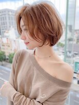 ロンド シャルム 吉祥寺(Lond charme)&nbsp;マロンベージュ/ボブ/前髪/レイヤー/髪質改善/縮毛矯正/吉祥寺