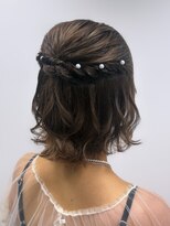 アールエーサロンモノクロ 秋葉原(RA SALON モノクロ)&nbsp;ハーフアップ