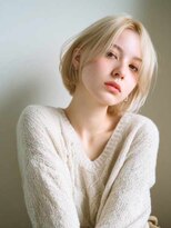 シェル 立川(shell)&nbsp;くびレイヤーエモージュグレージュカラーくびれショート【立川】