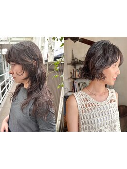 【再現度の高いTRENCH流パーマスタイル】