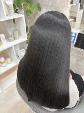 シルク バイ エスト 成増店(silk by est) オリーブグレージュ［髪質改善トリートメント］