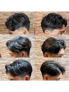 アールドボーテ 理容室(R de Beaute) 銀座 ツーブロック パーマスタイル