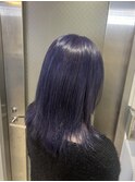 ブルーカラー 寒色ブリーチダブルカラー 所沢