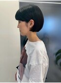 大人ボブ髪質改善ショートボブ黒髪トリートメント20代~50代