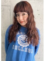 オン(ON)&nbsp;【ON】ロング×ウェーブパーマ