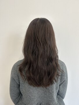 ラーム 福岡香椎店(rame) レイヤーカット、ベージュカラー