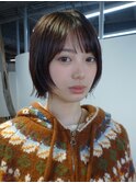 シャギーボブシャギーショーニュアンスボブ韓国風ボブショート